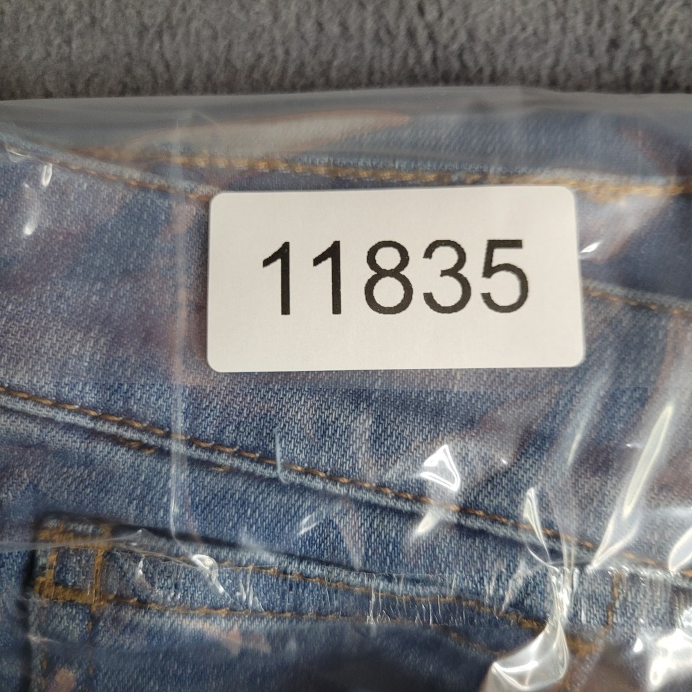 Madewell 9" High Riser Skinny Jeans Womens 31 Blue Light Wash Distressed Stretch - Picture 13 of 13